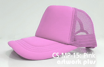 CAP SIMPLE- CS-MP-15,  Pink, หมวกตาข่าย, หมวกแก๊ปตาข่าย, หมวกแก๊ปสำเร็จรูป, หมวกแก๊ปพร้อมส่ง, หมวกแก๊ปราคาถูก, หมวกตาข่ายสีชมพู